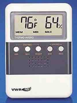 Termohigrómetro Digital con data logger VWR