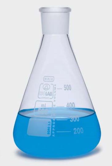 MATRAZ ESMERILADO CON TAPA N/S 29/32 X 500 ML - ISOLAB ALEMAN