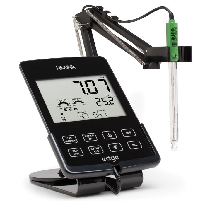 Medidor de pH multiparamétrico edge Hanna Instruments HI2020