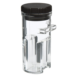 Celda de muestra: plástico redondo de 1", 10 ml con una longitud de paso de 1 cm, paquete de 2, Hach 4864302