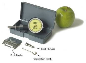 Penetrómetro de frutas(duras), Wagner, Fruit Tester FT02, capacidad 1 kgf x 10 gf