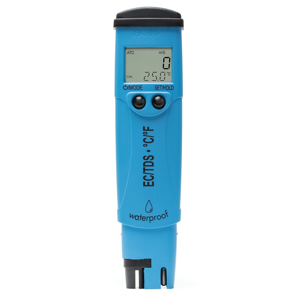 MEDIDOR DE TEMPERATURA / EC / TDS DIST® 6 (0,00 A 20,00 MS / CM) HANNA HI98312
