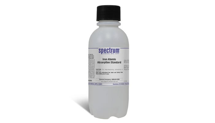 Solución estándar de hierro x 500 ml para absorción atómica Spectrum AA200-500MLPL