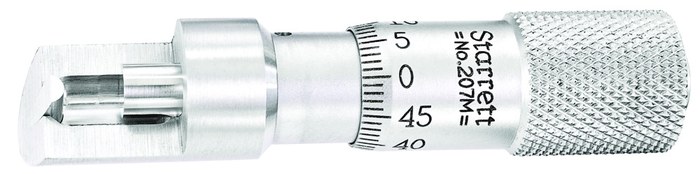 Micrómetro para juntas de latas de acero 0 a 9.5 mm Starrett 207MZ
