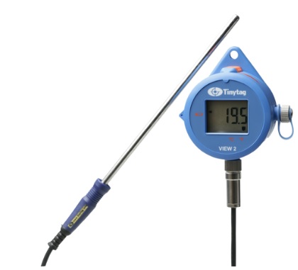 TEMPERATURA BAJA DE LA SONDA PT-1000 externa -200 °C a 100 °C (-328 °F a 212 °F) TINYTAG TV-4204