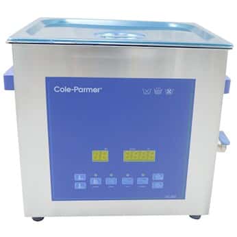 Limpiador ultrasónico de 13 litros con temporizador digital y calor, 230 V CA Cole-Parmer EW-08895-19