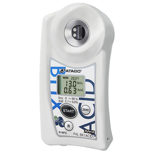 Medidor de acidez y Brix de bolsillo Atago 7107 PAL-BX/ACID7