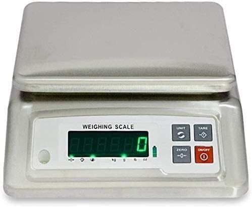 Báscula electrónica, resistente al agua, 6 kg/1 g ABZHNM B0FQHYHXK2