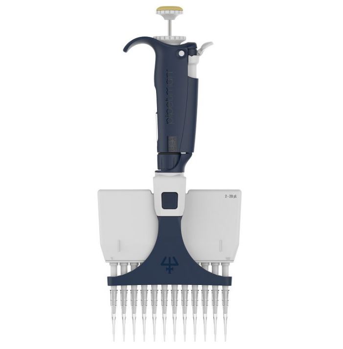 PIPETA MULTICANAL GILSON PIPETMAN® L – FA10009 Modelo: P8×20L | Rango de Volumen: 2–20 µL